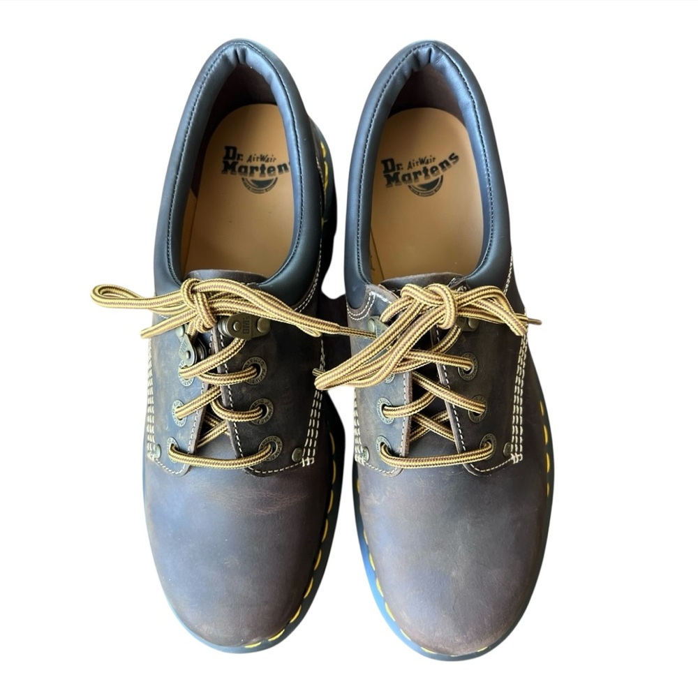 Dr. Martens NEW 8053 ARC CRAZY HORSE LEATHER PLATFORM CASUAL SHOES Size 11 - Picture 8 of 14